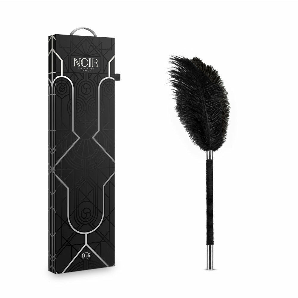Noir - Soft Feather Tickler - Black
