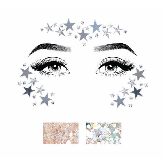 Dream Jewels Sticker - Silver LA-EYE028