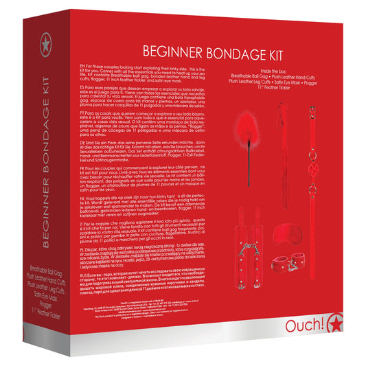Beginners Bondage Kit - Red