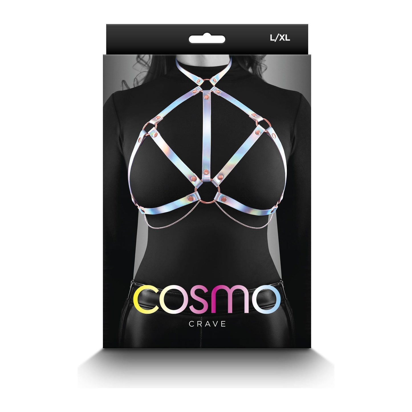 Cosmo Harness - Crave - Large/xlarge - Rainbow