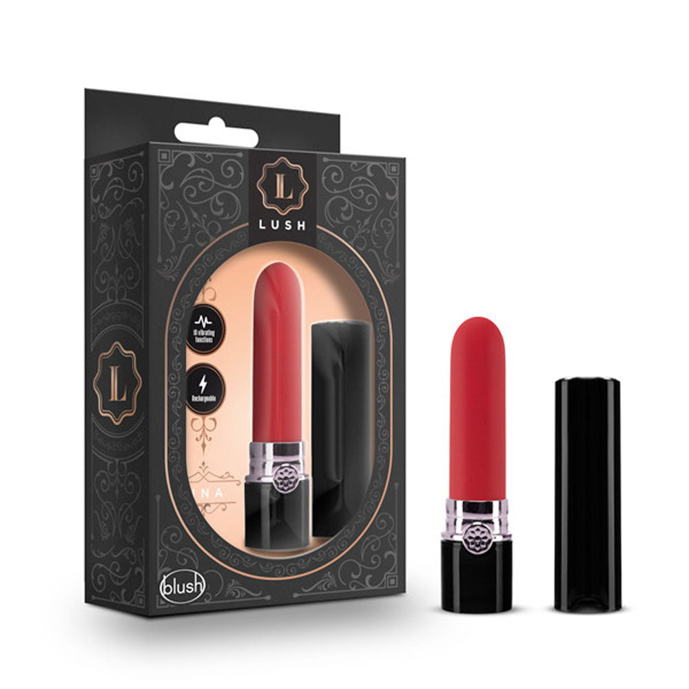 Lush Lina Lipstick Vibe in Scarlet