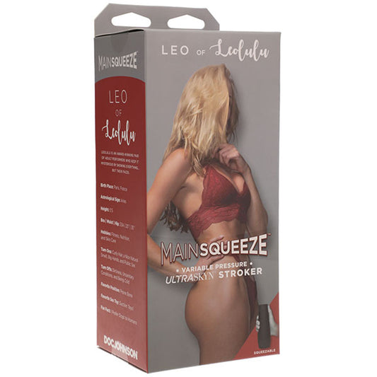 Main Squeeze - Leo of Leolulu - Ultraskyn Stroker - Pussy DJ5200-31-BX