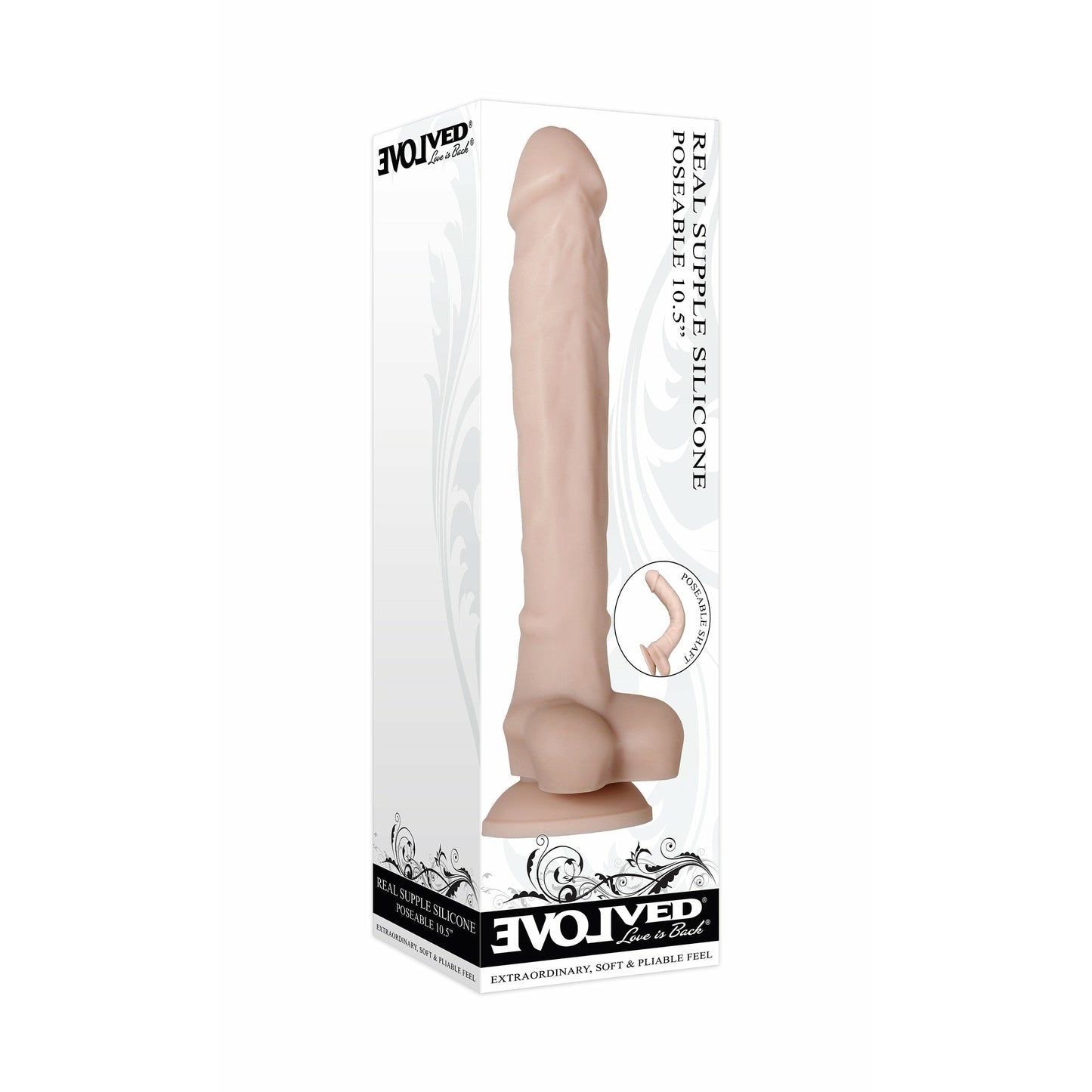 Real Supple Silicone Poseable 10.5 Inch