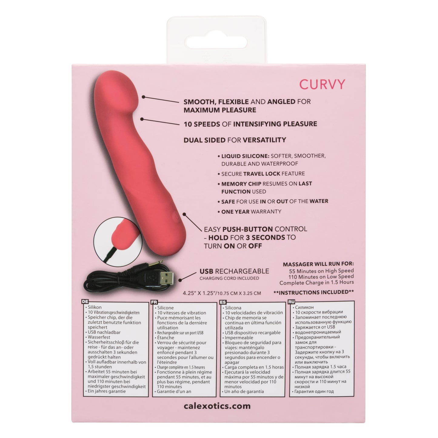 Liquid Silicone Pixies Curvy - Pink
