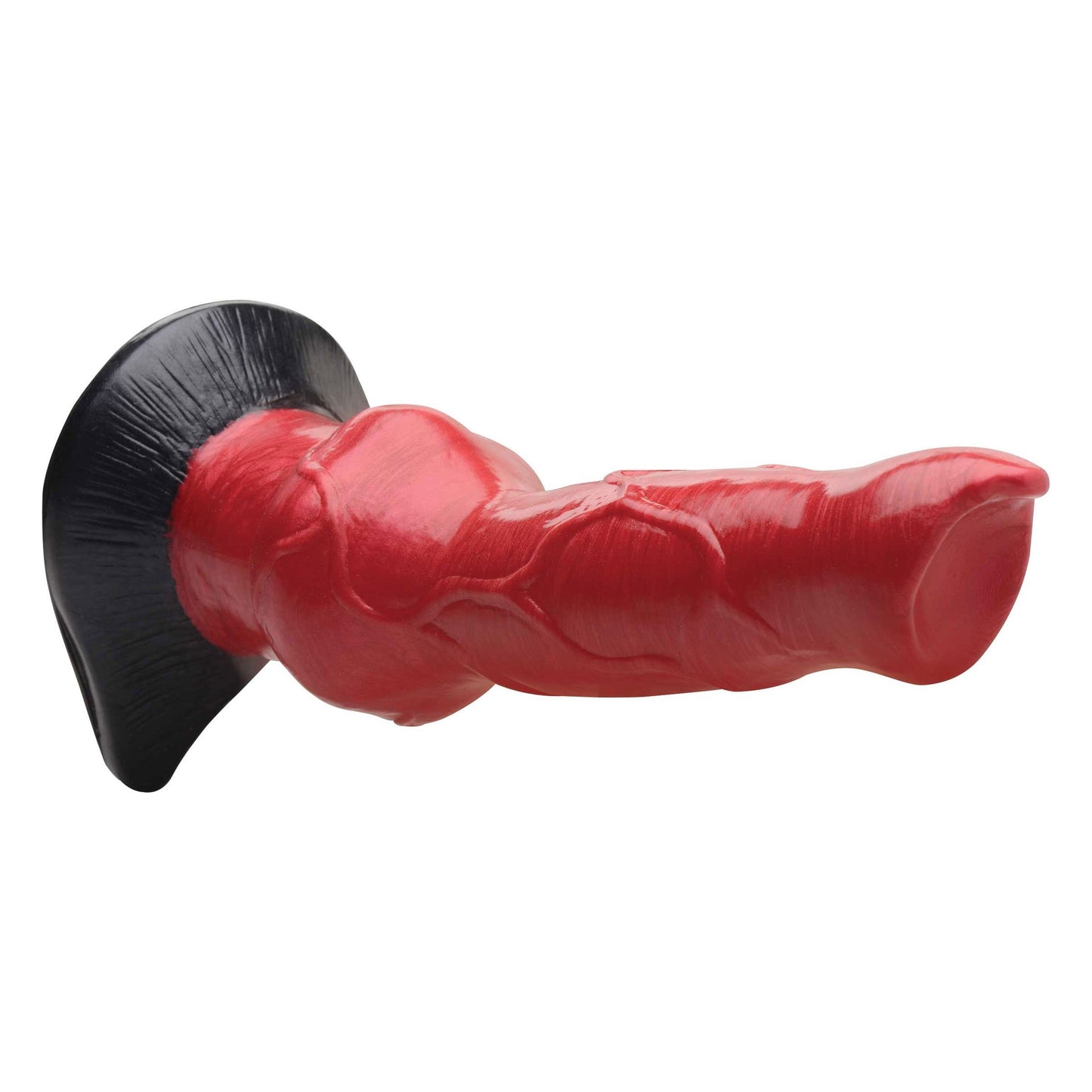 Cc - Hellhound - Canine Penis Silicone Dildo - Red