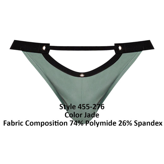 Magnificence Micro v-Thong -  X-Large - Jade