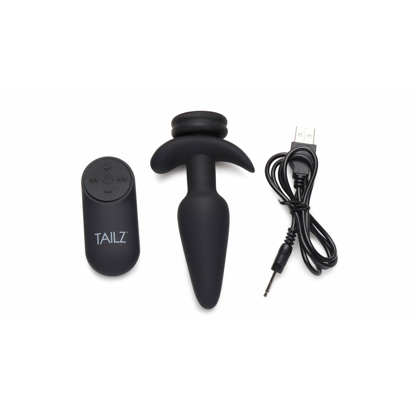 Interchangeable 10x Vibrating Small Silicone Anal Silicone Anal Plug with Remote