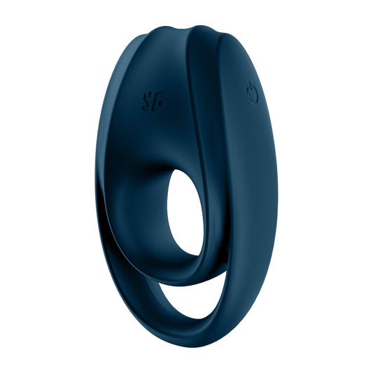 Incredible Duo Ring Vibrator - Dark Blue SAT-J2008-26