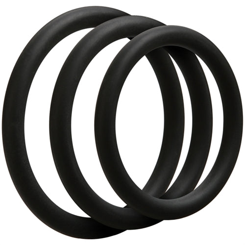 Optimale 3 C Ring Set - Thin - Black DJ0690-01
