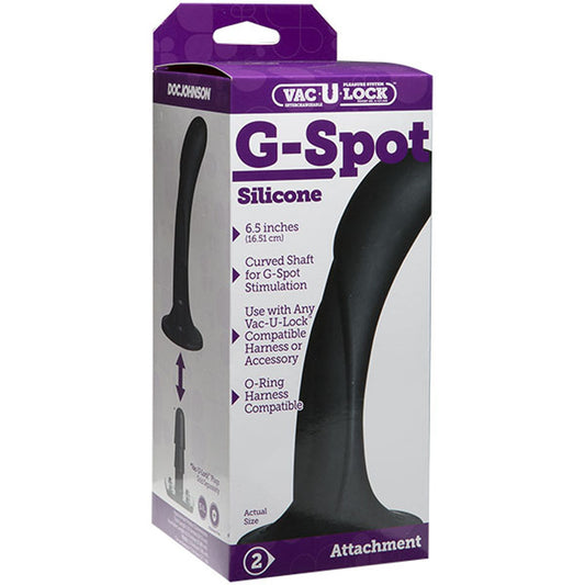 Vac-U-Lock - G-Spot - Silicone - Black DJ1015-45-BX