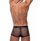 Cock Pit Net Mini Cock Ring Short - Extra Large -  Black