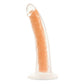Neo Elite Glow in the Dark - Lavo - 7 Inch  Silicone Dual Density Dildo - Neon Orange BL-12719