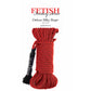 Fetish Fantasy Series Deluxe Silky Rope - Red PD3865-15