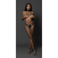 Victoria Leather Bra and Thong - One Size - Black MS-940366BK1S