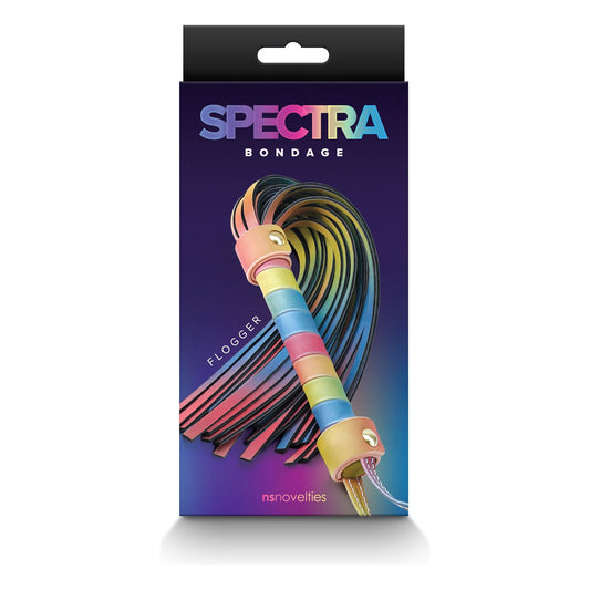 Spectra Bondage - Flogger - Rainbow