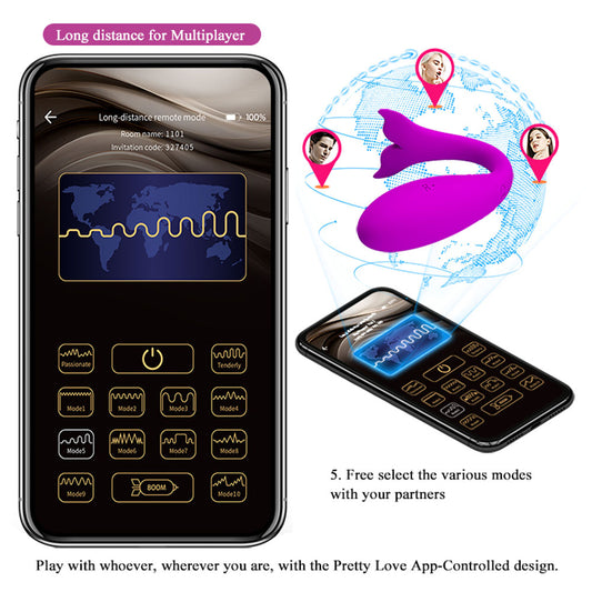 Pretty Love Jayleen Global Remote Control Series - Purple