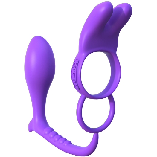 Fantasy C Ringz Ass Gasm Vibrating Rabbit