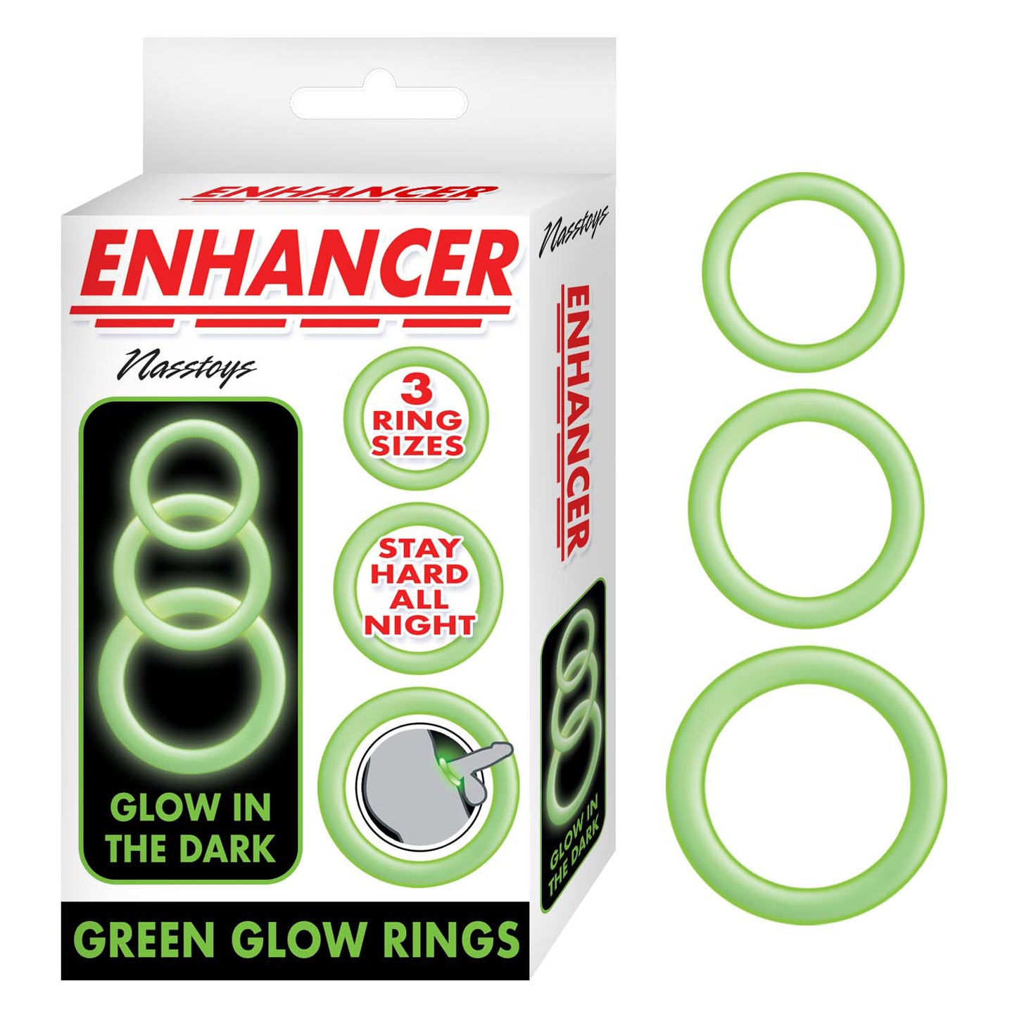 Enhancer Green Glow Rings