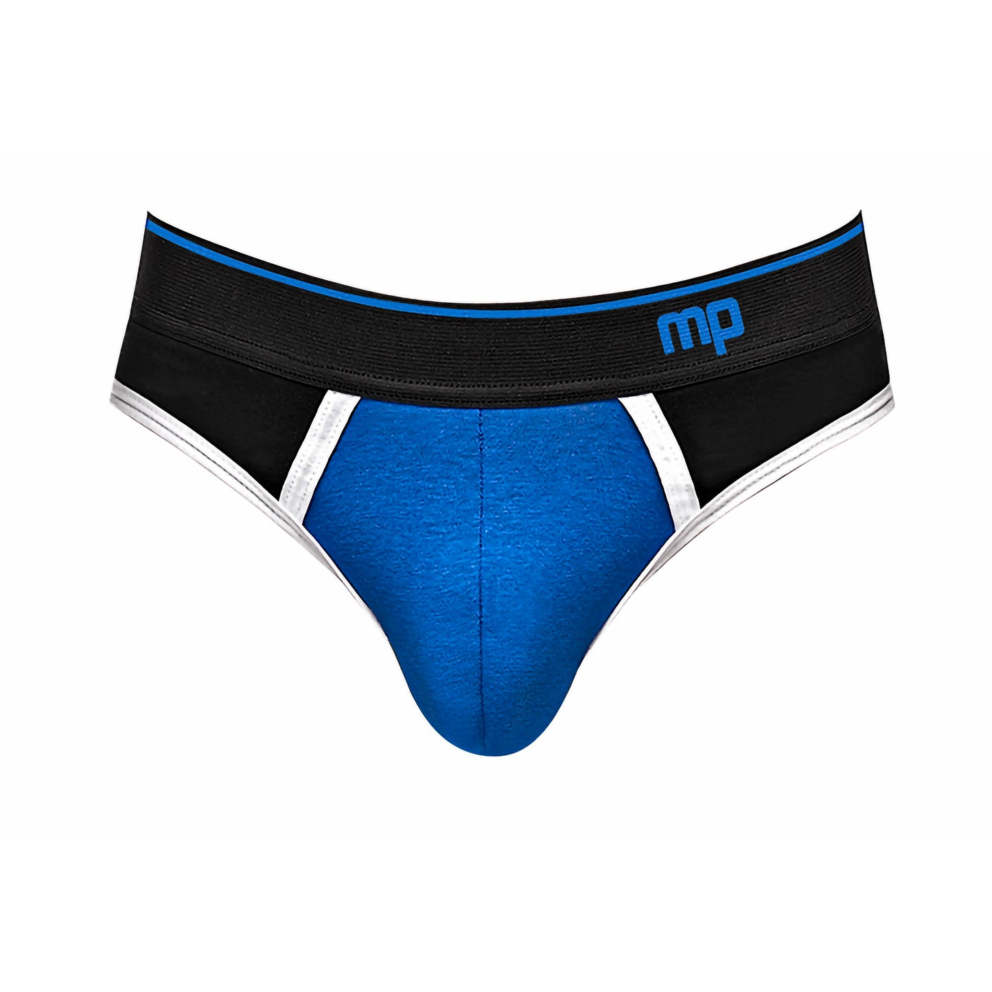 Retro Sport Panel Jock - S/ M - Black/ Blue