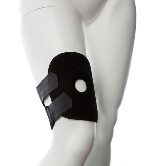 Gender Fluid Thigh Rider Strap-on Harness - Large/xxlarge - Black GFL-S602