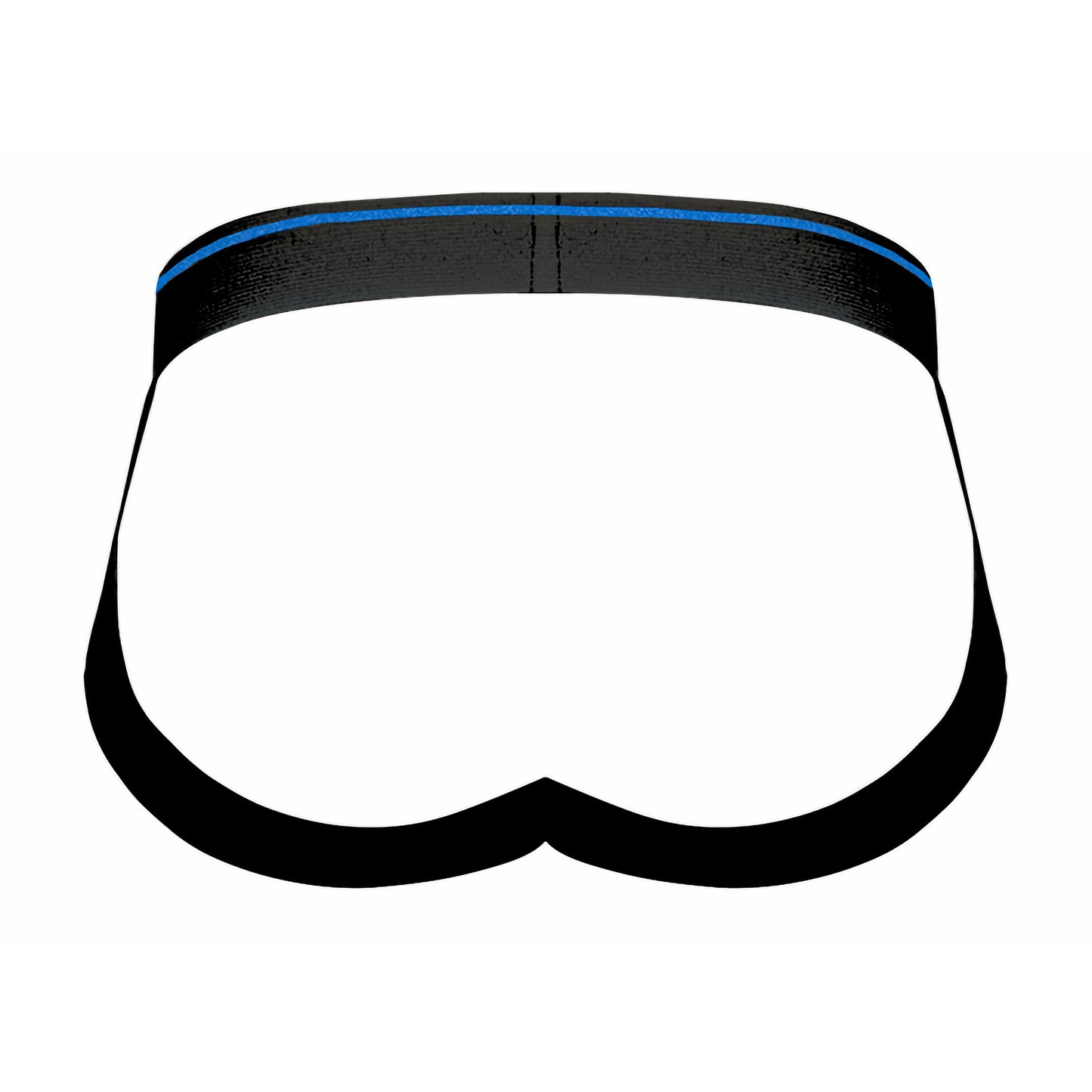 Retro Sport Panel Jock - S/ M - Black/ Blue