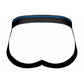 Retro Sport Panel Jock - S/ M - Black/ Blue