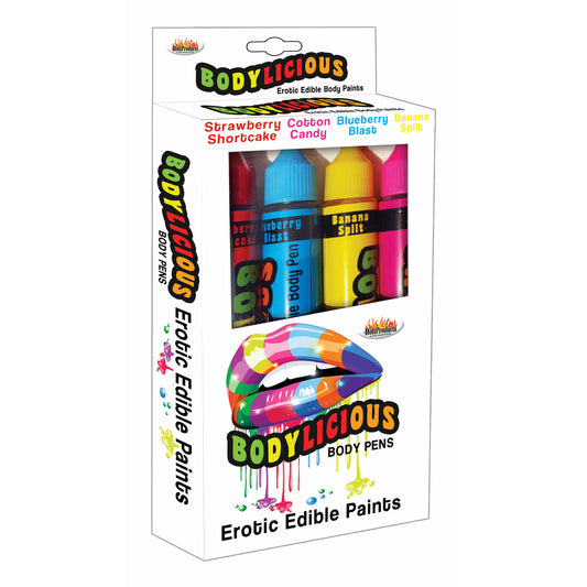 Bodylicious Edible Body Pens - 4pk. - Assorted  Flavors