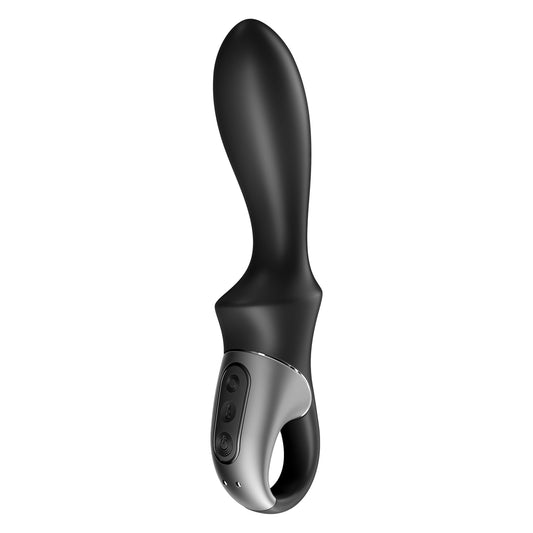 Heat Climax Anal Vibrator - Black SAT-4001661