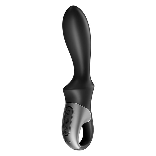 Heat Climax Anal Vibrator - Black SAT-4001661