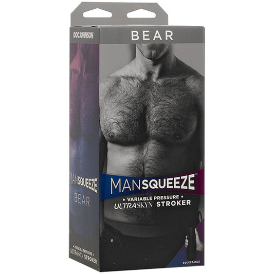 Man Squeeze - Bear - Vanilla