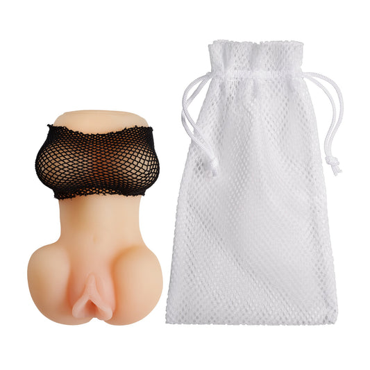 Cloud 9 Mini Body Dual Stroker Pleasure Pussy and  Ass - Light