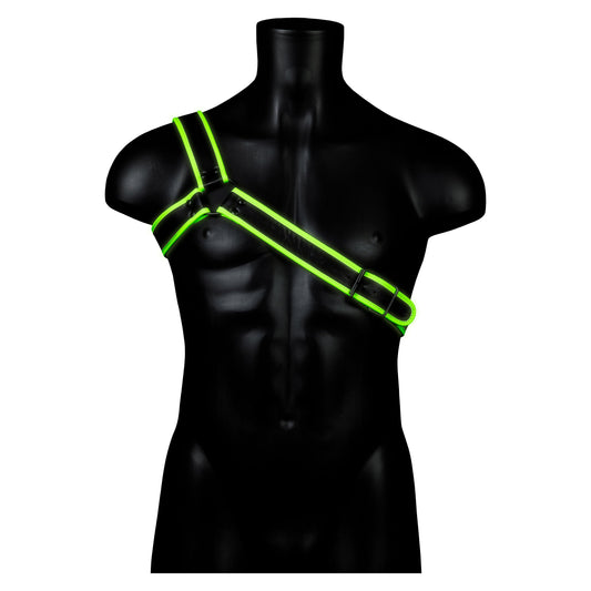 Gladiator Harness - Small/medium - Glow in the Dark OU-OU761GLOSM