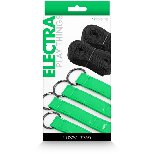 Electra Play Things - Tie Down Straps - Green NSN-1310-78