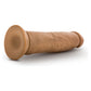 Dr. Skin Silicone - Dr. Henry - 9 Inch Dildo With  Suction Cup - Mocha