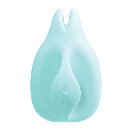 Huni Rechargeable Finger Vibe - Tease Me Turquoise VI-F1201