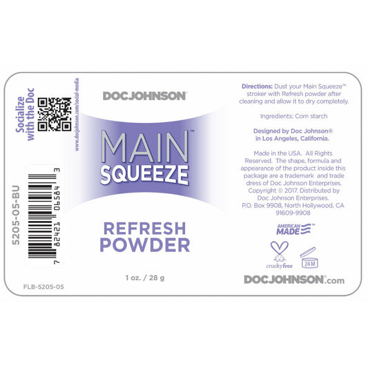 Main Squeeze - Refresh Powder - 1 Oz.