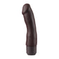 Dr. Skin Silicone  Dr. Steve - 7 Inch Vibrating  Dildo - Brown BL-63926