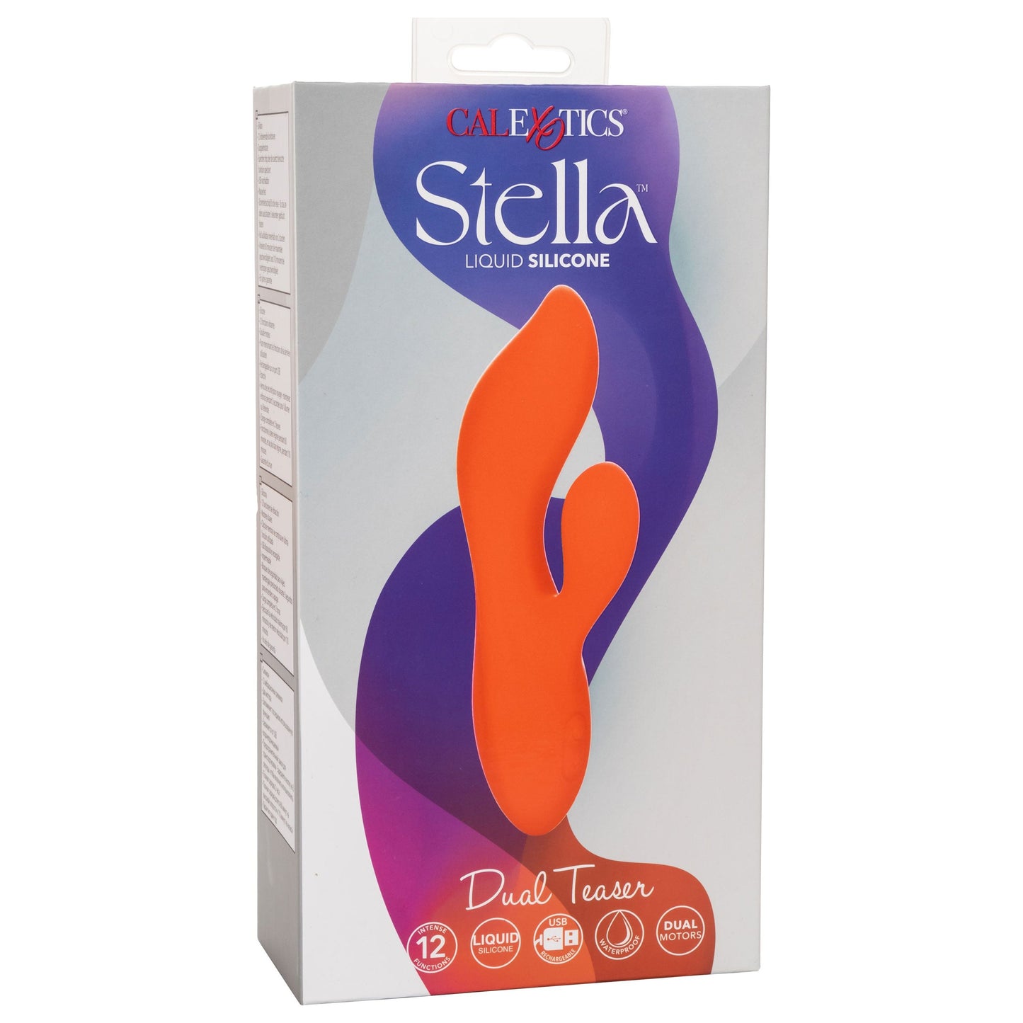 Stella Liquid Silicone Dual Teaser - Orange