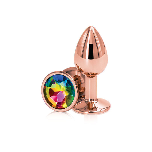 Rear Assets - Rose Gold - Small - Rainbow