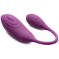 Slim Pulse 7x Pulsing Clit Stimulator and  Vibrating Egg - Purple INM-AG982