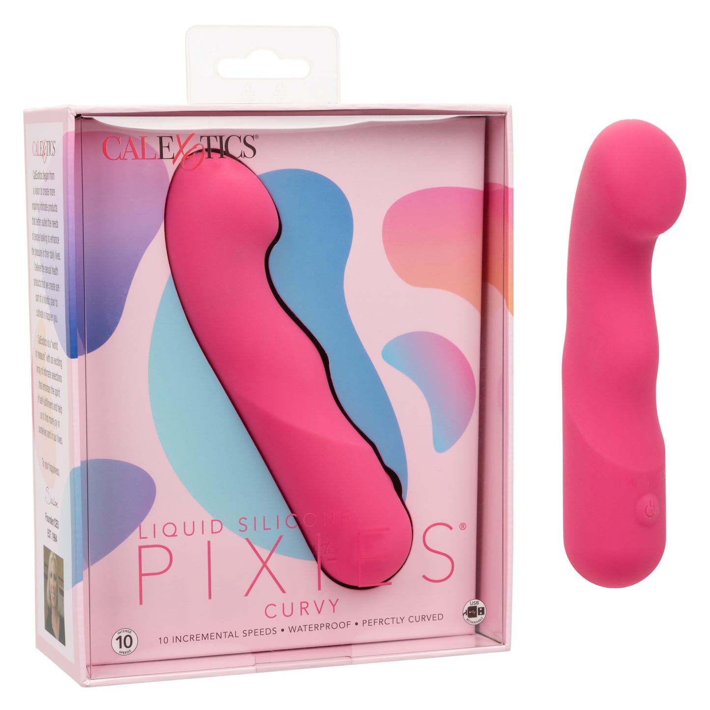 Liquid Silicone Pixies Curvy - Pink