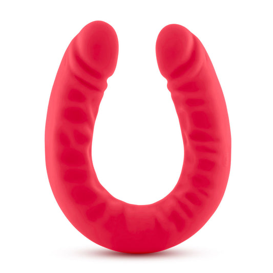 Ruse - Silicone Double Headed Dildo - 18 Inch -  Cerise