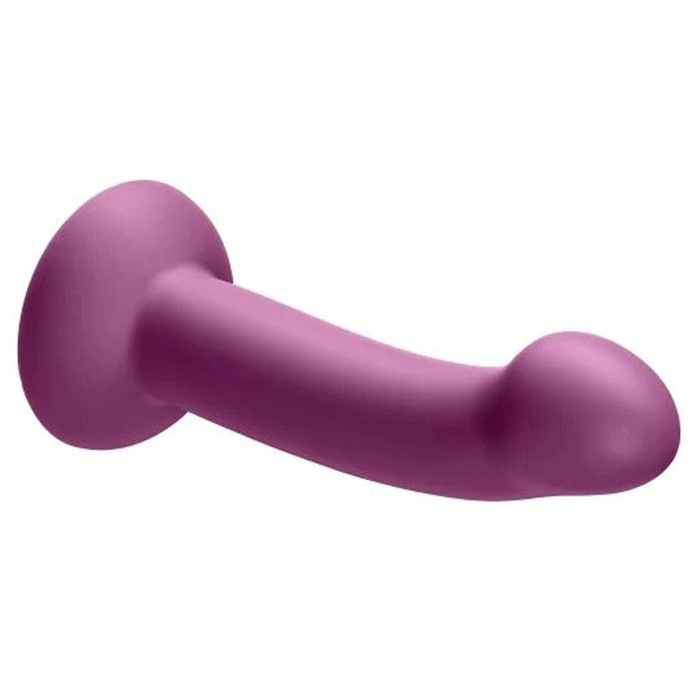 Ergo Super Flexi I Dong Soft and Flexible Liquid  Silicone With Vibrator - Plum