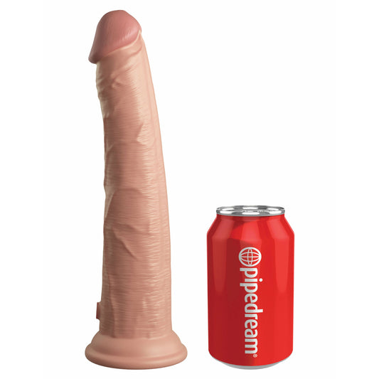 King Cock Elite 10 Inch Dual Density Silicone Cock - Light PD5774-21
