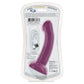 Ergo Super Flexi I Dong Soft and Flexible Liquid  Silicone With Vibrator - Plum