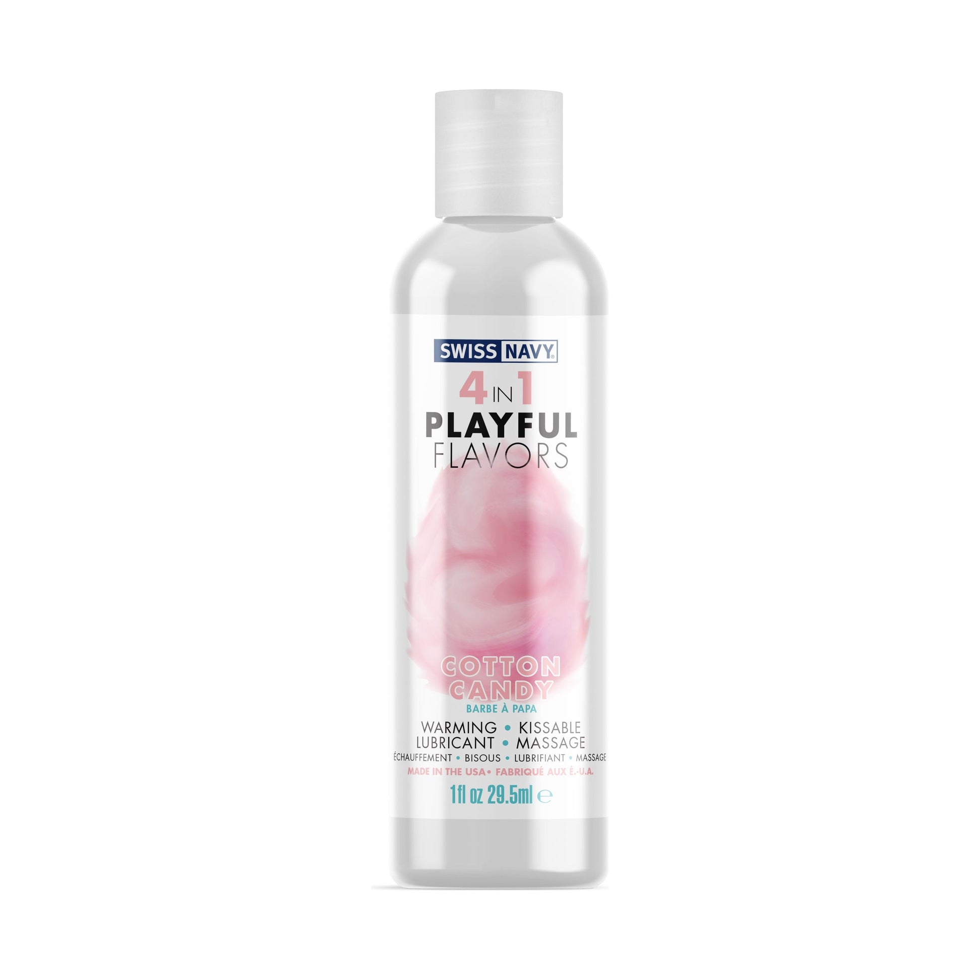 Swiss Navy 4-in-1 Playful Flavors - Cotton Candy 1 Oz MD-SN4N1FCC1