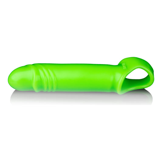 Smooth Stretchy Penis Sleeve - Glow in the Dark OU-OU740GLO