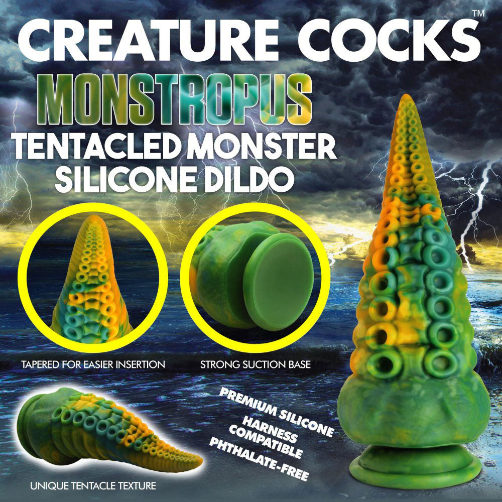 Monstrous Tentacled Monster Silicone Dildo