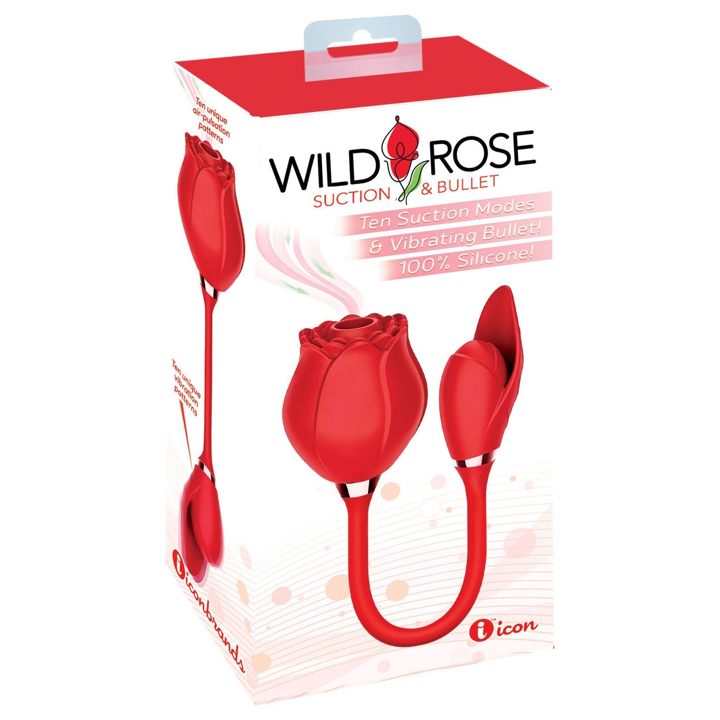 Wild Rose Suction and Bullet - Red IC1703