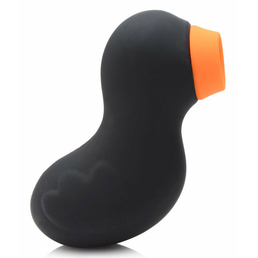 Sucky Ducky Silicone Clitoral Stimulator - Black